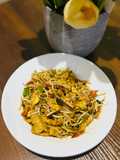 Dadar Telur cah Toge