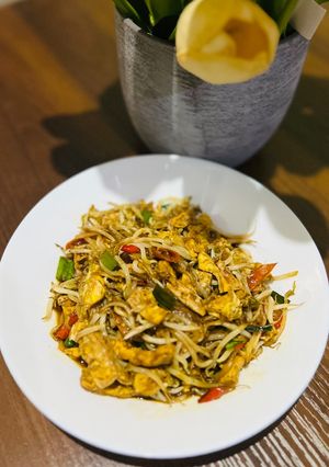 Foto resep Dadar Telur cah Toge