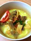 Soto Daging Kuah Santan
