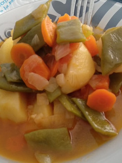 Una foto de Guiso de verduras