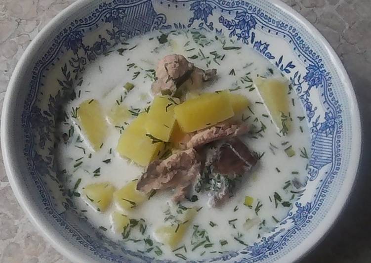 Финская уха (Лохикейтто)