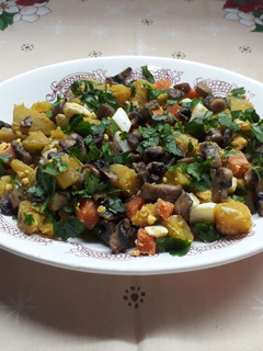 Una foto de Ensalada de boniatos