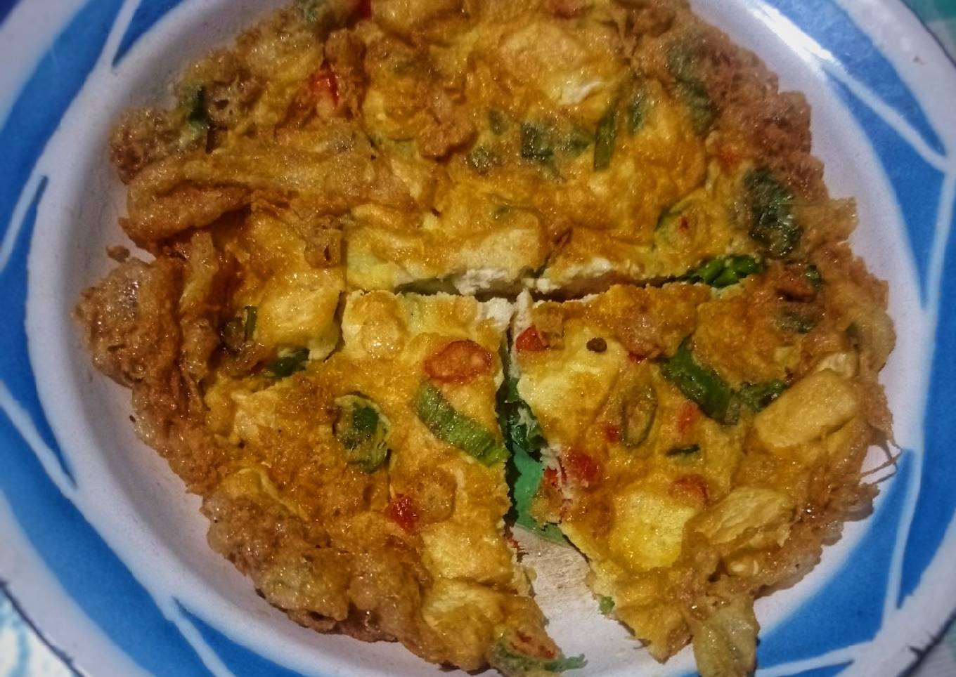 Dadar Telur Tahu