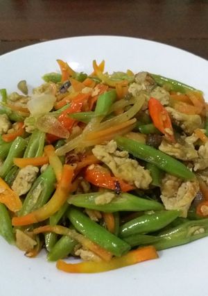 Foto resep Tumis Buncis Telur