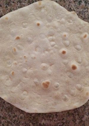 صورة لوصفة خبز الصاج