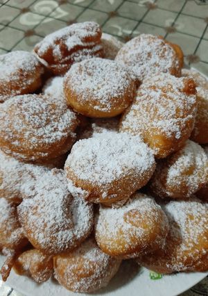 O poză a rețetei Gogoși cu iaurt, făcute cu lingura.
