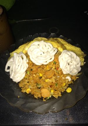 Foto resep Nasi goreng sosis
