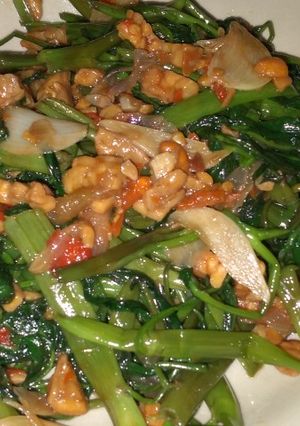 Foto resep Tempe Campur Kangkung