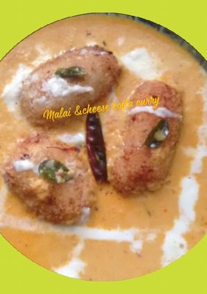 A picture of #Malai &cheese kofta curry#Curry.