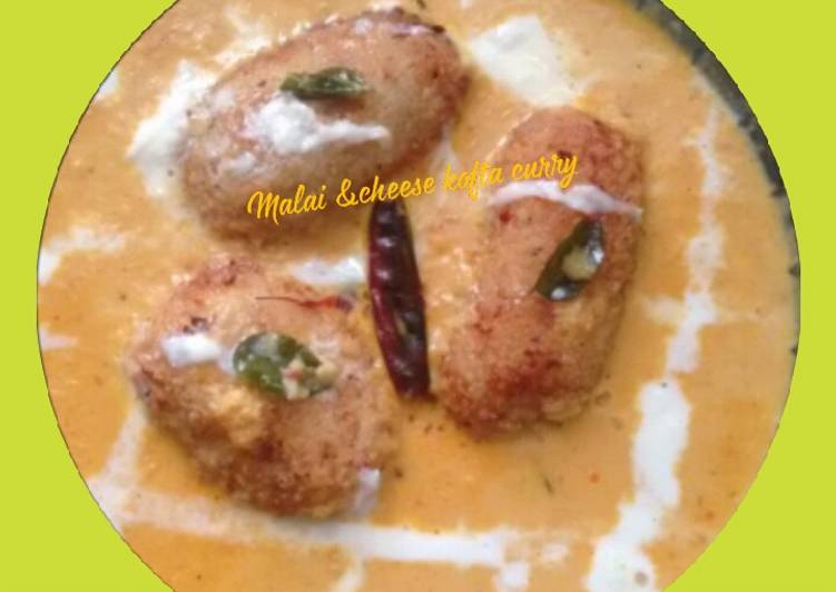 Easy Cheap Dinner #Malai &amp;cheese kofta curry#Curry