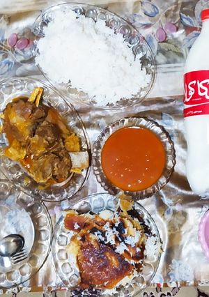 عکسی از دستور چلو گوشت