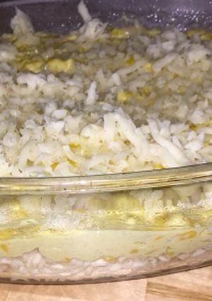 صورة لوصفة طريقة عمل نودلز بكريمة الجبن بالفرن