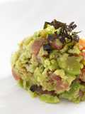 Fava Bean and Tuna Tartare