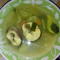 รูปของ Sup ikan gabus seger