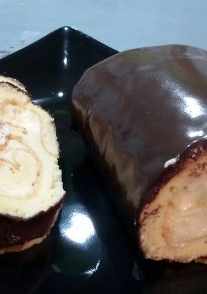 Hình của món Bánh bông lan cuộn .