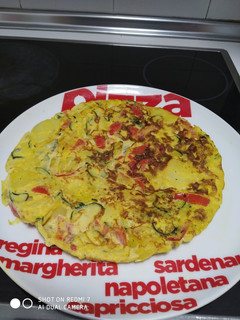 Una foto de Tortilla Hortelana