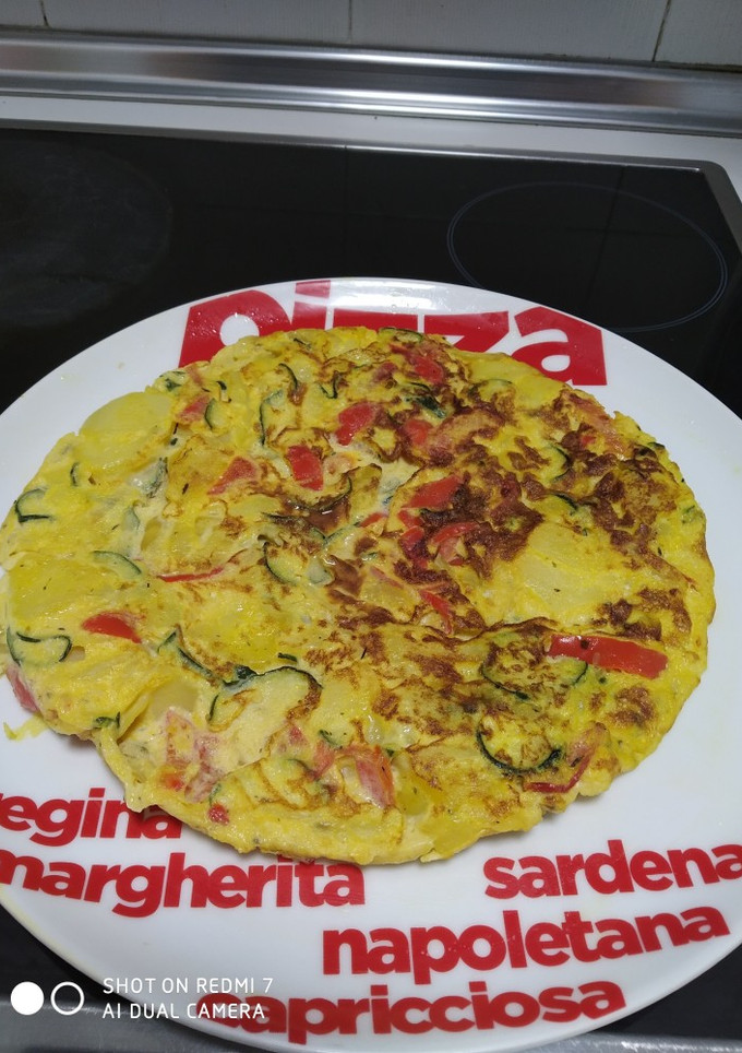 Una foto de Tortilla Hortelana