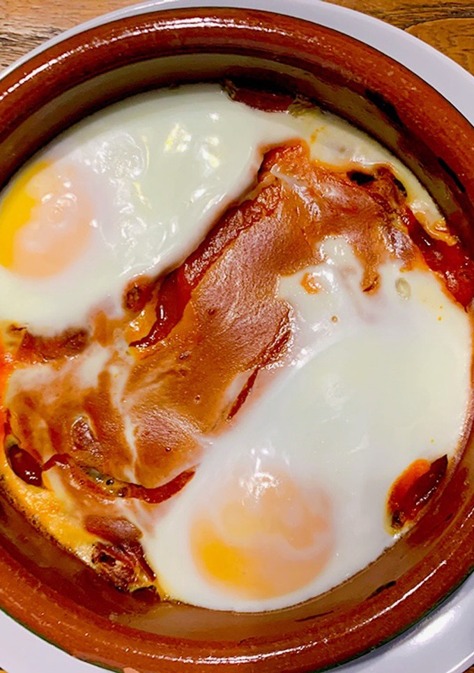 Una foto de Cazuelitas de huevos