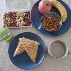A picture of Nachos Cheese Spread Grilled Toast 🧀.