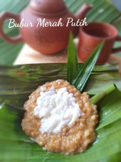 Foto resep Bubur Merah putih ala Siti Nurjanah