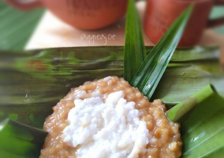 Langkah Mudah Membuat Bubur Merah putih ala Siti Nurjanah Sempurna