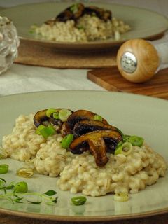 🍄Cremiges Gersten Risotto Rezepthauptbild