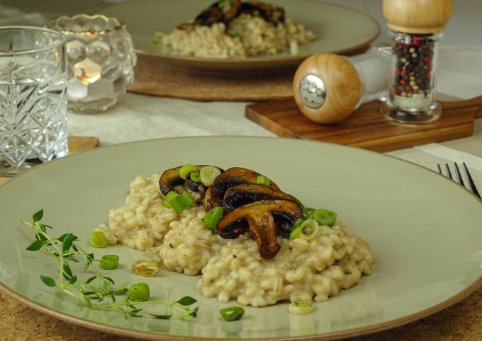 🍄Cremiges Gersten Risotto