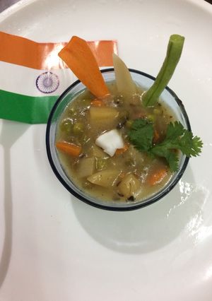 A picture of Mix vegetable stew.