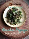 Kerabu Pegaga healthy lunch
