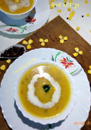 स्वीट कॉर्न सूप (sweet corn soup recipe in Hindi) रेसिपी मुख्य फोटो