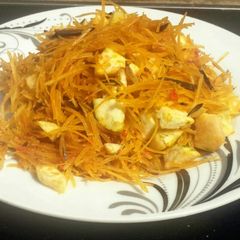 A picture of Abacha (Traditional delicious meal).