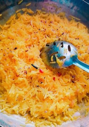 A picture of Mithe chawal.