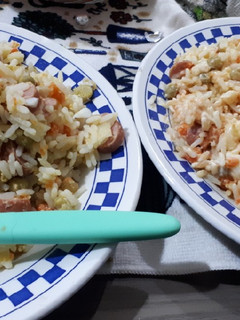 Una foto de 🥢 Arroz A La Jardinera 🥡 Saludable Y Riquísimo 💪🤸♂️