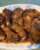 Braised Pork Ribs with Onions
