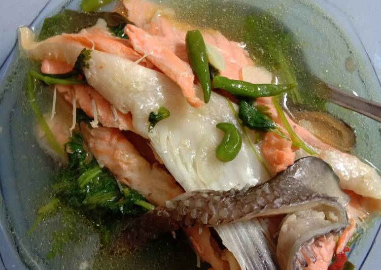 Proses Menyiapkan Sup tetelan salmon, Menggugah Selera