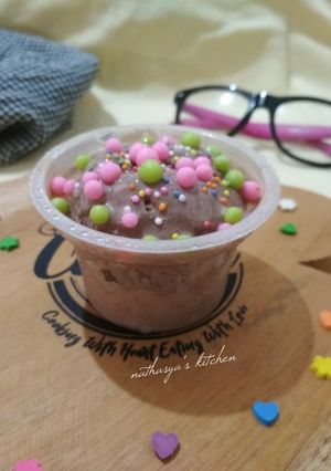 Foto resep Ice Cream Coklat Homemade
