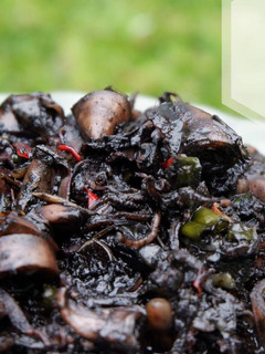 Foto resep Cumi Hitam Lombok Ijo