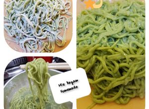 Foto resep 280. Mie Bayam Tepung Mocaf