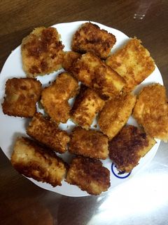 Hình của món Cá hồi chiên xù🐟🐟🐟.