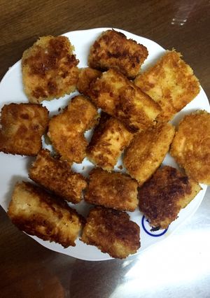 Hình của món Cá hồi chiên xù🐟🐟🐟.