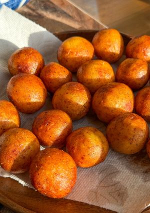 A picture of Crispy Potato Balls.