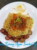 193. Indomie Goreng Ayam Sambal Geprek