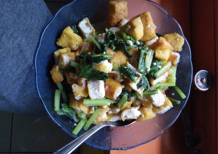 Resep Oseng Tahu Dan Sawi Oleh Ghina Luthfy Cookpad