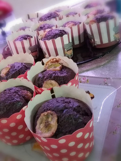 Foto di Muffin al cioccolato 🍫 e banana 🍌