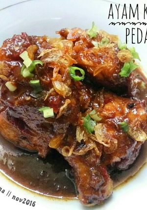 Foto resep Ayam kecap pedas