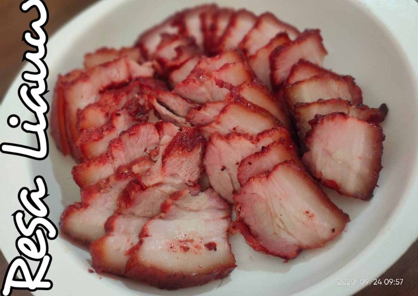Chinese BBQ Pork / Char Siu / Babi Merah • Resep 2