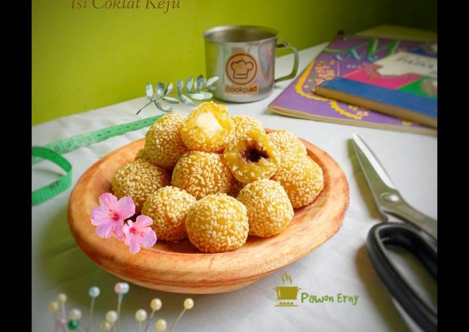 Onde-onde Ubi isi Coklat Keju