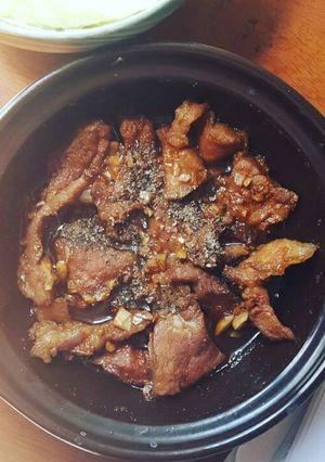 Hình của món Thịt kho tiêu.
