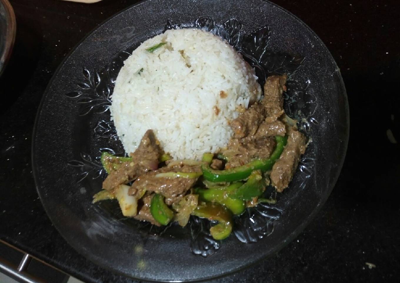 Ginsoy beef and chilli 😋