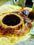 Bolo de Pamonha assado na palha de milho